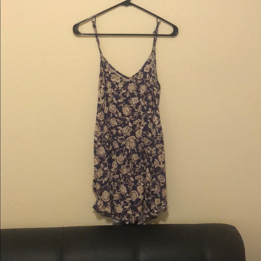 Sleeveless Floral Romper